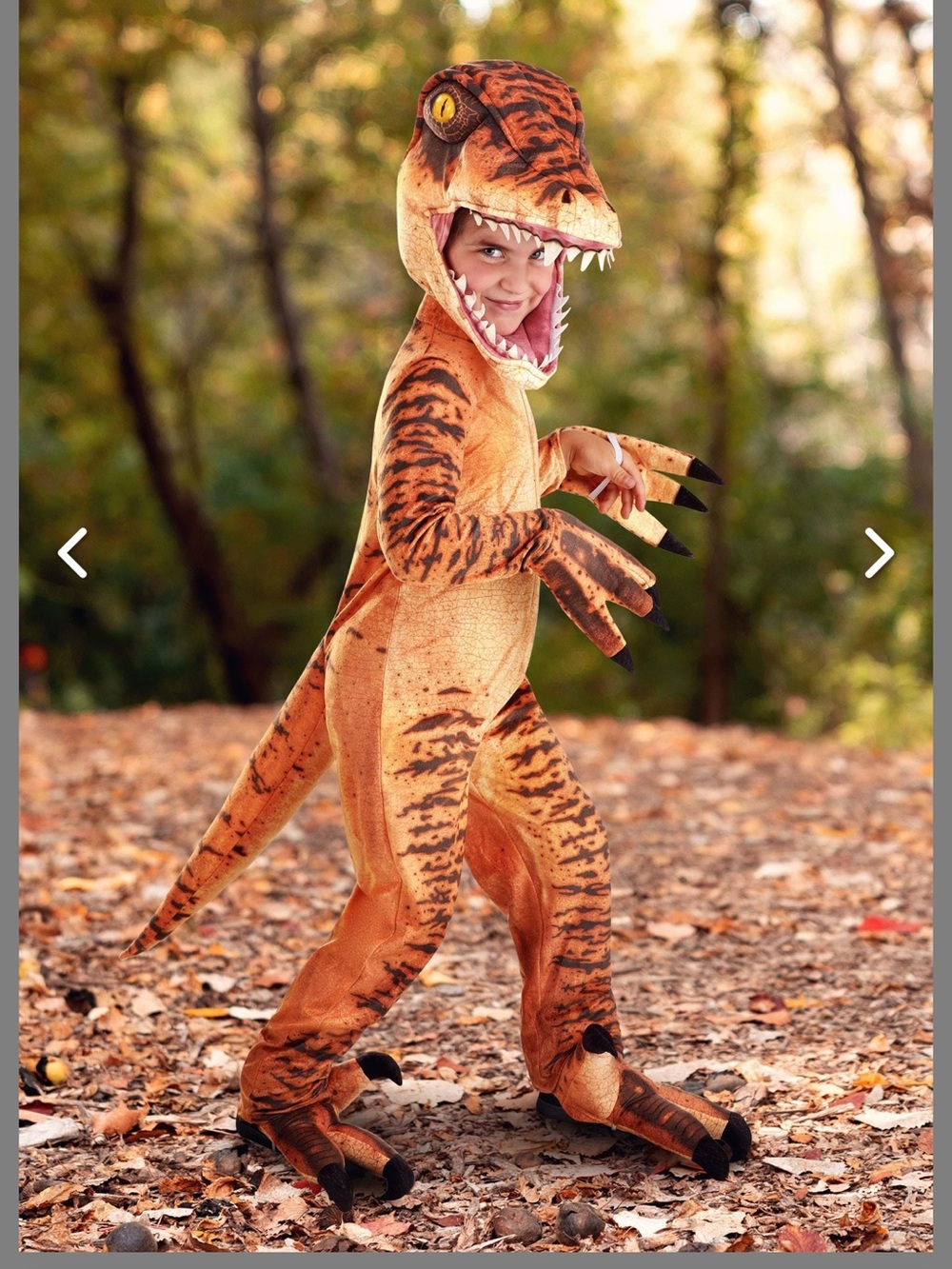 Velociraptor Costume for Toddlers